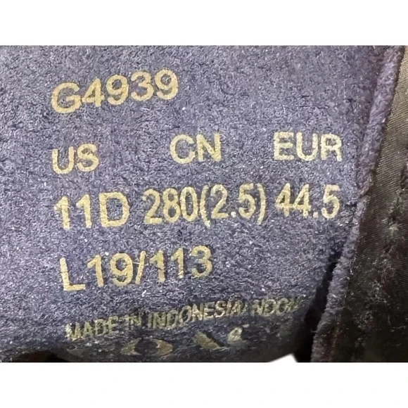 Coach Shoes Mens Size 11 Blue Suede Mesh Comfort‎ Lace Up Sneakers G4939 - Picture 5 of 11